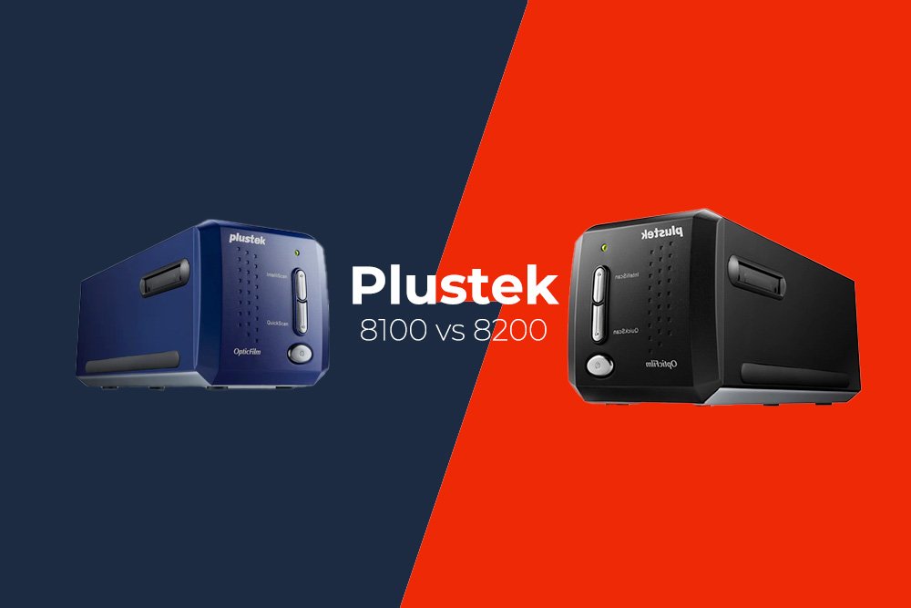 Plustek 8100 vs 8200