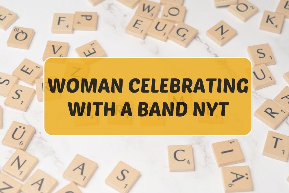 woman celebrating with a band nyt